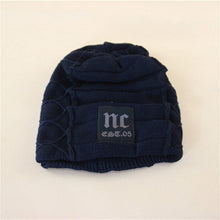 Load image into Gallery viewer, 2018 Winter Beanie Fleece Hat Letter Slouchy Beanie Woolen Cap Mens Winter Casual Knitted Hats Fashion Women Warm Skullies Caps