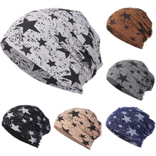 Load image into Gallery viewer, Men Women Star Warm Crochet Winter Knit Ski Beanie Skull Slouchy Caps Hat