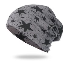 Load image into Gallery viewer, Men Women Star Warm Crochet Winter Knit Ski Beanie Skull Slouchy Caps Hat