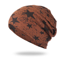 Load image into Gallery viewer, Men Women Star Warm Crochet Winter Knit Ski Beanie Skull Slouchy Caps Hat
