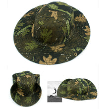 Load image into Gallery viewer, Bucket Hat Hunting Fishing Outdoor Cap Wide Brim Military Unisex Sun Camo
